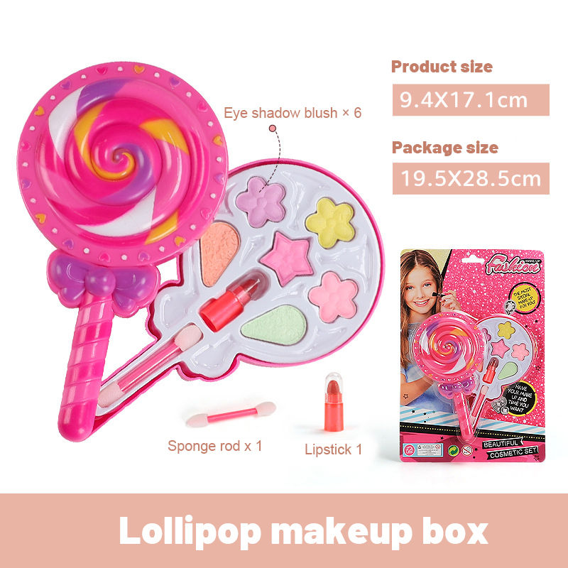 Thumbnail: Simulation Girl Pretend Princess Makeup Toys Play House Children's Cosmetics  L
