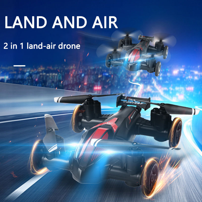 Thumbnail: Jjrc 2 in1 Mini-Drohne Luft-Boden fliegendes Auto 2,4g Dual-Mode-Rennen profess