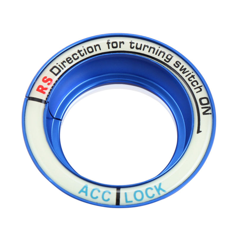 Thumbnail: Fluorescent Key Hole Circle Luminous Ignition Switch Cover for Ford Focus