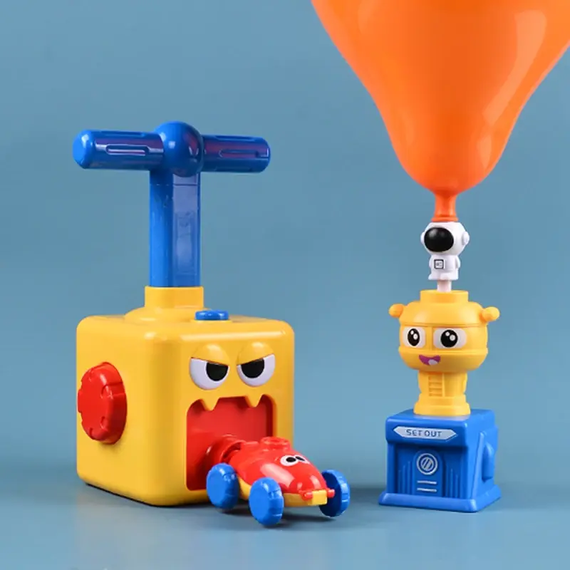 Thumbnail: Neue interessante Luftträgheit Power Ballon Auto Spielzeug Kinder Ballon Auto S