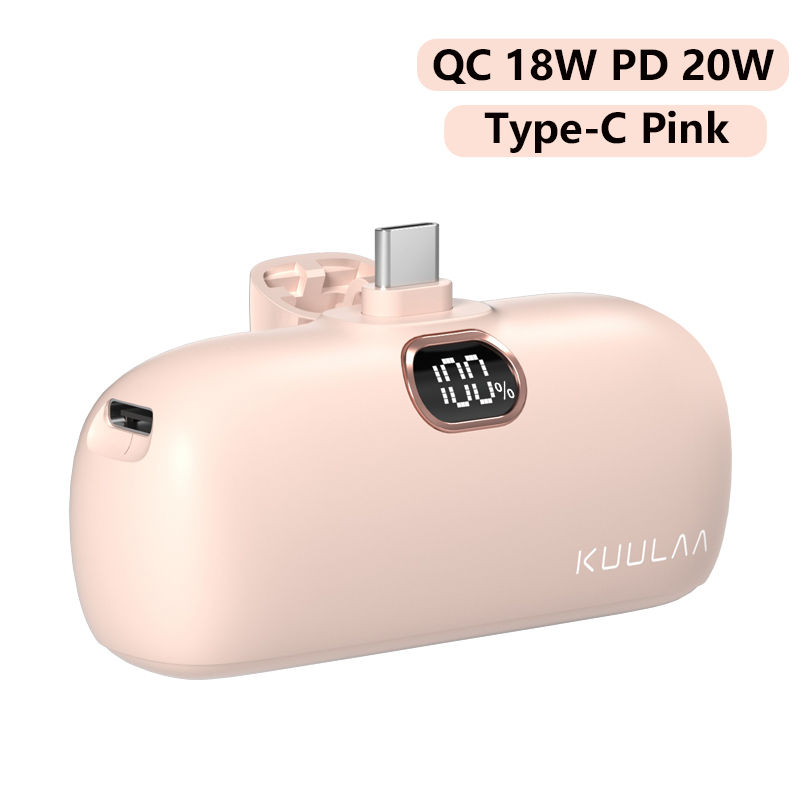 Miniaturbild: KUULAA Mini 5000mAh Power Bank for iPhone
