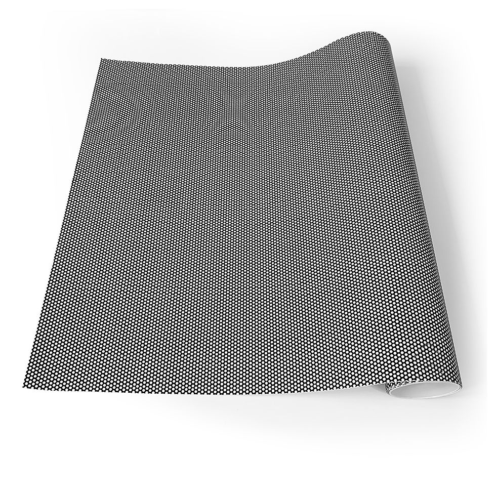 Miniaturbild: Black One Way Vision Fly Eye Tint Perforated Mesh Film Car Tint Window Tint