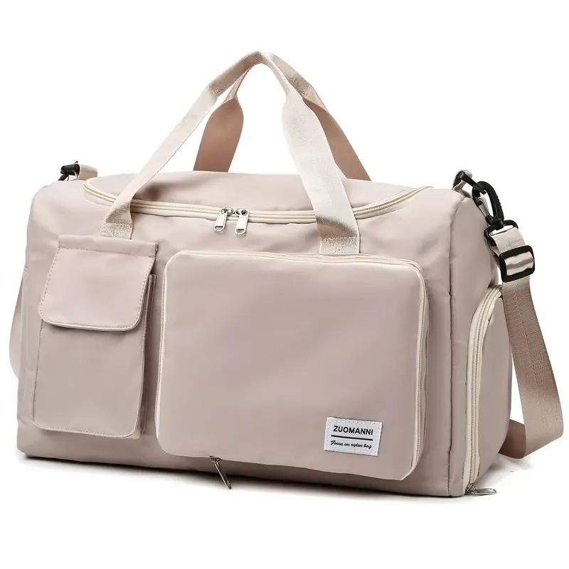 Thumbnail: Reisetasche mit großer Kapazität Weekender über Nacht Reisetaschen mit Schuh fa