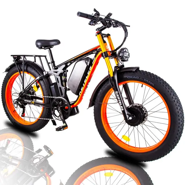 Thumbnail: 2000w k800 pro Elektro fahrrad Doppel motor 26 Zoll Fett reifen Fahrrad 48v 23a
