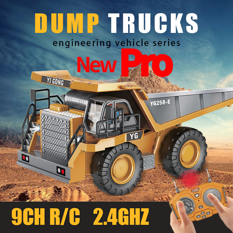 Thumbnail: 1:24 9ch rc Legierung Muldenkipper Auto rro Engineering Fahrzeug Gabelstapler s