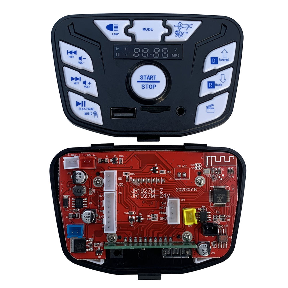 JR1927M 12V 24V 2.4G Bluetooth Multifunctional Central Control Panel Of Childre