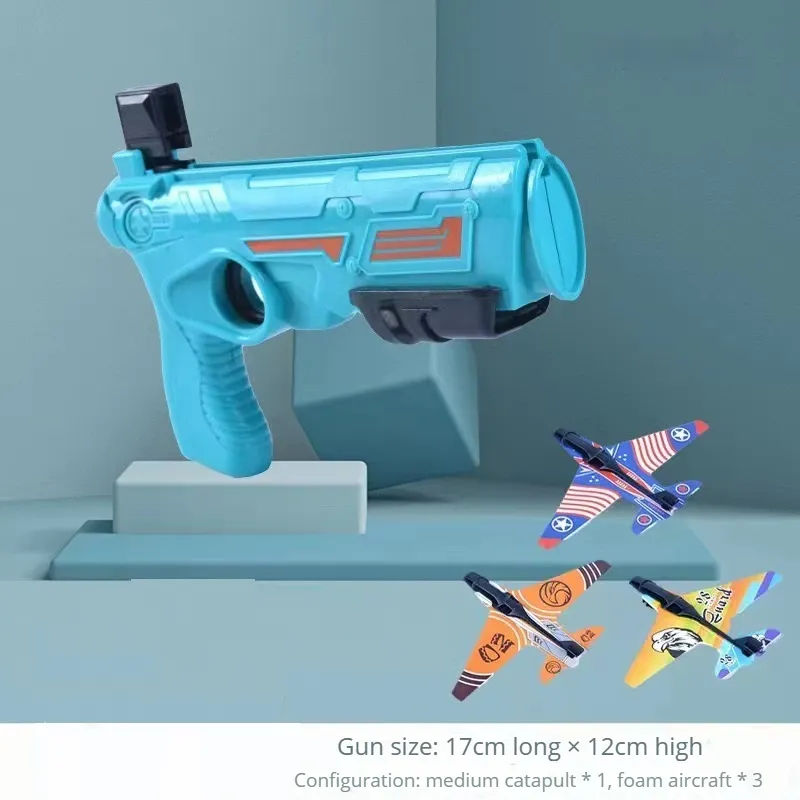 Miniaturbild: Flugzeug werfer Spielzeug Kinder werfen Schaum Flugzeug Flug modus Katapult Flu