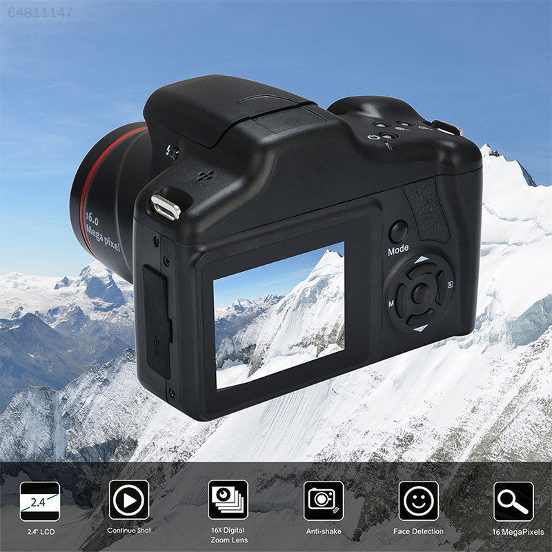 Thumbnail: Digital kamera slr 1080p hd 16x Digital zoom 1,2 m Infinity Focus Range Kameras