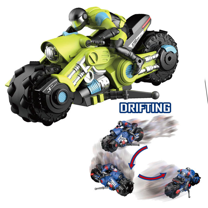Thumbnail: Fern gesteuertes Fahrzeug 2,4g rc 1:10 Stunt Motorrad rc Spin Drift Fahrzeug Fe