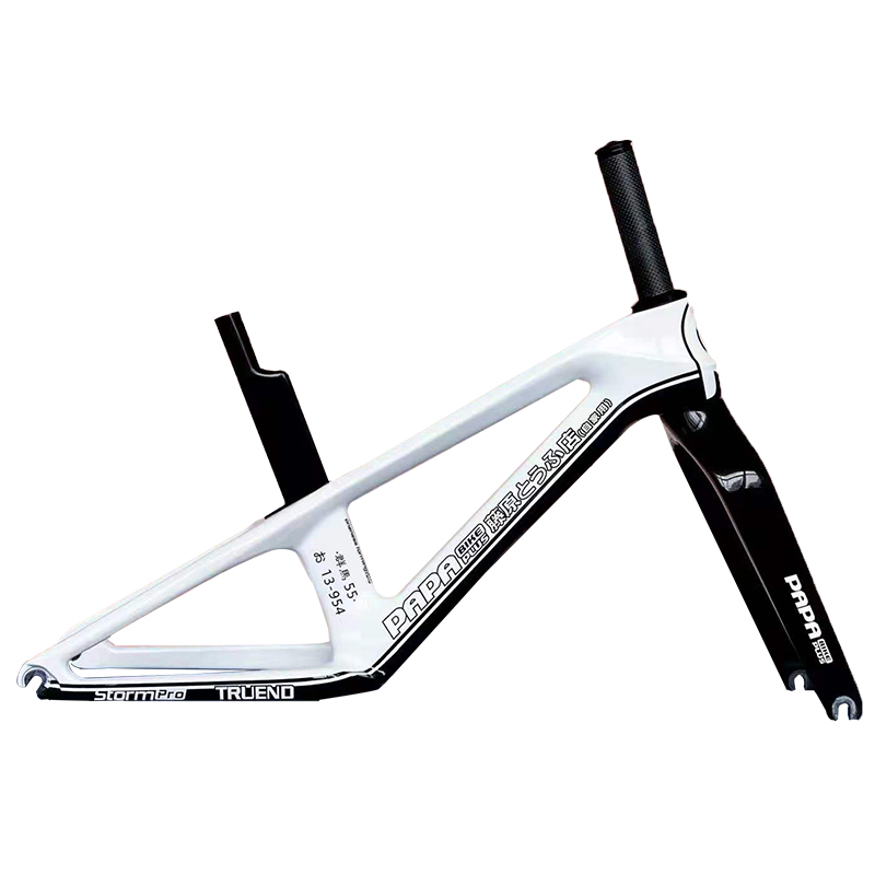 Thumbnail: Papabike Storm Pro Carbon Fiber Frame Balance Bike Professional Frameset Low Wi