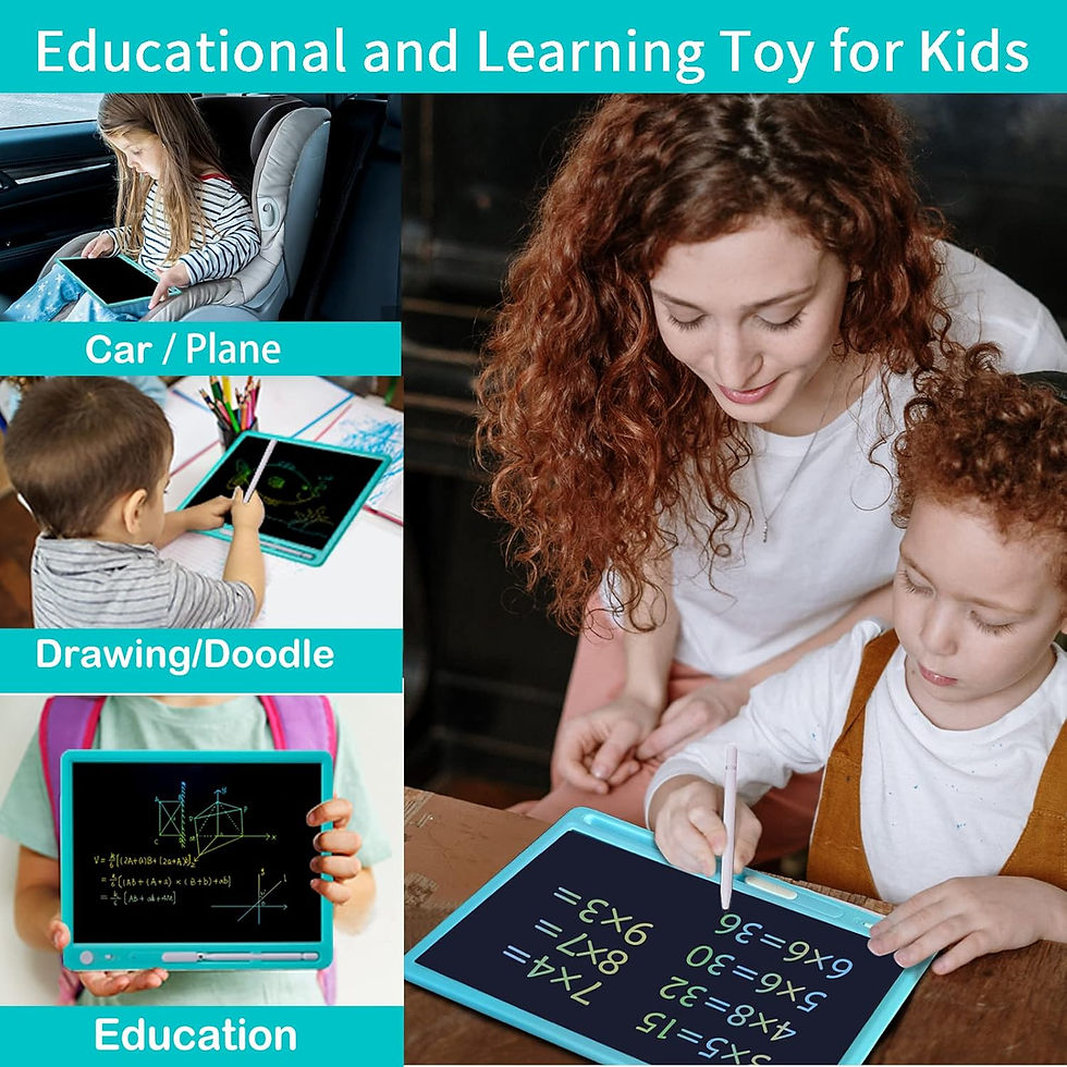 Miniaturbild: LCD Writing Tablet for Kids 10 Inch - Electronic Colorful Screen Drawing Tablet