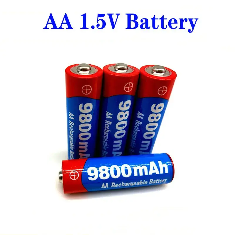 Miniaturbild: 2021 new2 ~ 20 teile/los Marke aa wiederauf ladbare Batterie 9800mah 1,5 v neue