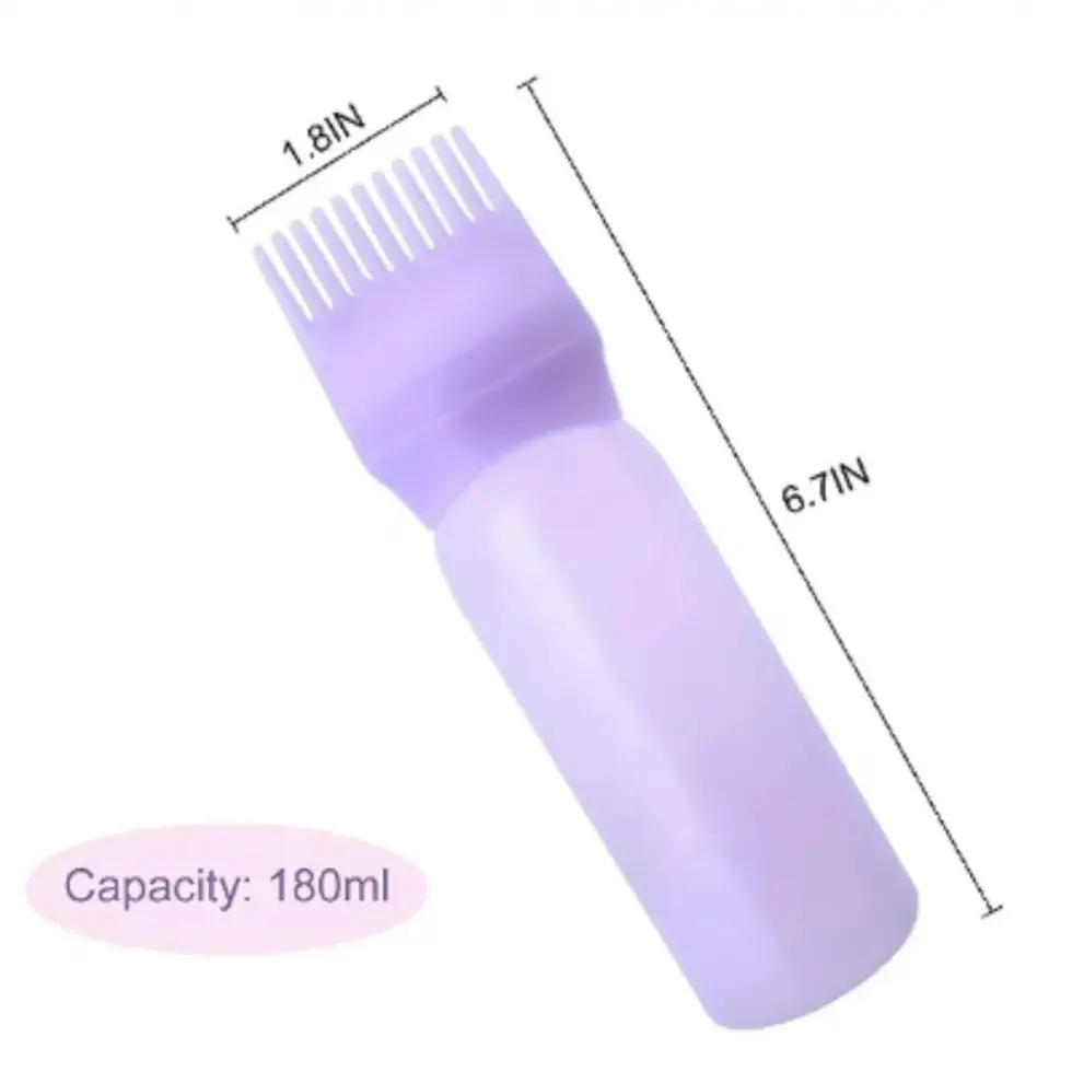 Miniaturbild: 180ml Haar färbemittel Applikator Pinsel Flaschen Ölkamm Haar färbemittel Flasc