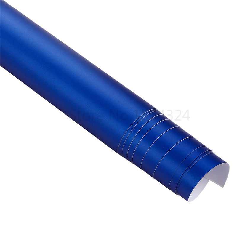 Miniaturbild: 10/30x100cm Plating Matte Chrome Ice Film Vinyl Wrapping Car PVC Sticker