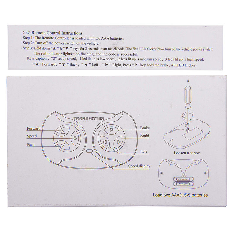 Thumbnail: JR-RX-12V Kids Powered Ride on car Remote Control and Receiver for Children Ele