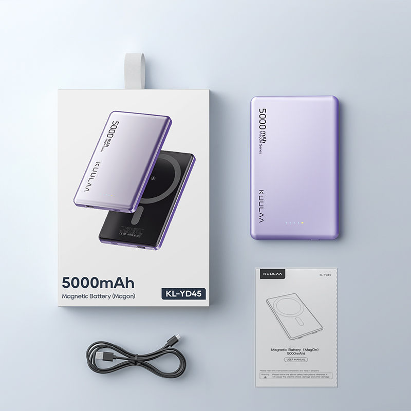 Miniaturbild: KUULAA Magsafe 5000mAh Wireless Charger for iPhone