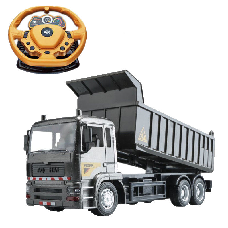 Thumbnail: Kinder legierung RC Engineering Fahrzeug Lenkrad Fernbedienung Muldenkipper Kra