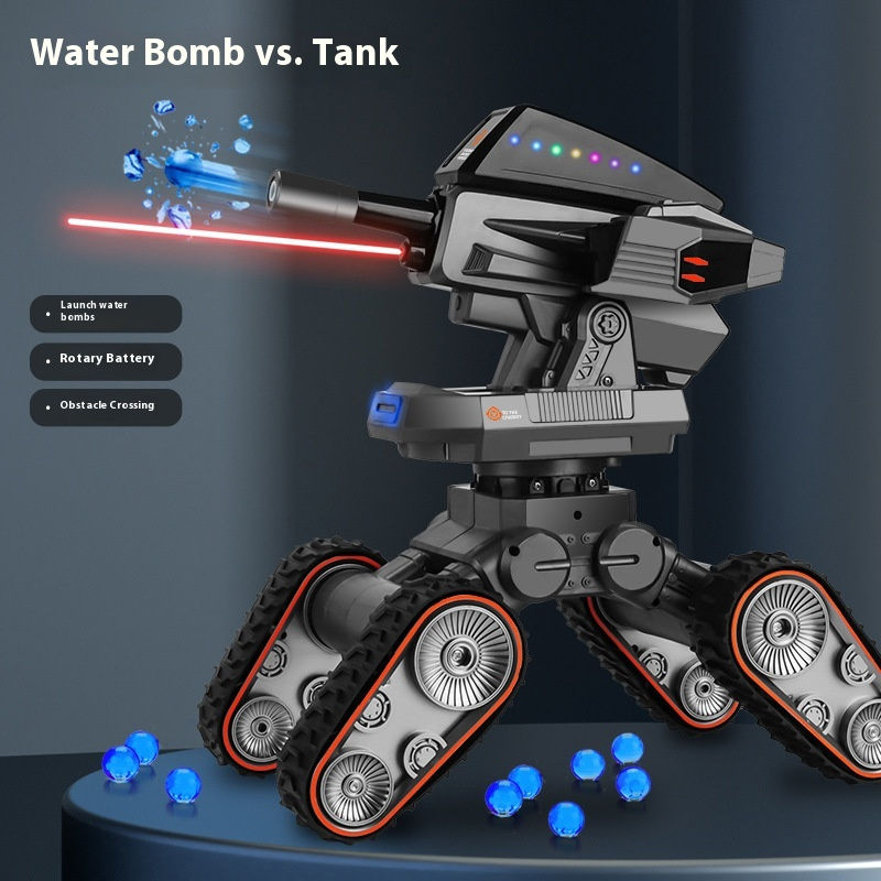 Miniaturbild: 1:14 Track Infrarot Stunt RC Tankwagen Offroad Klettern RC gegen Wasserbombe Fa