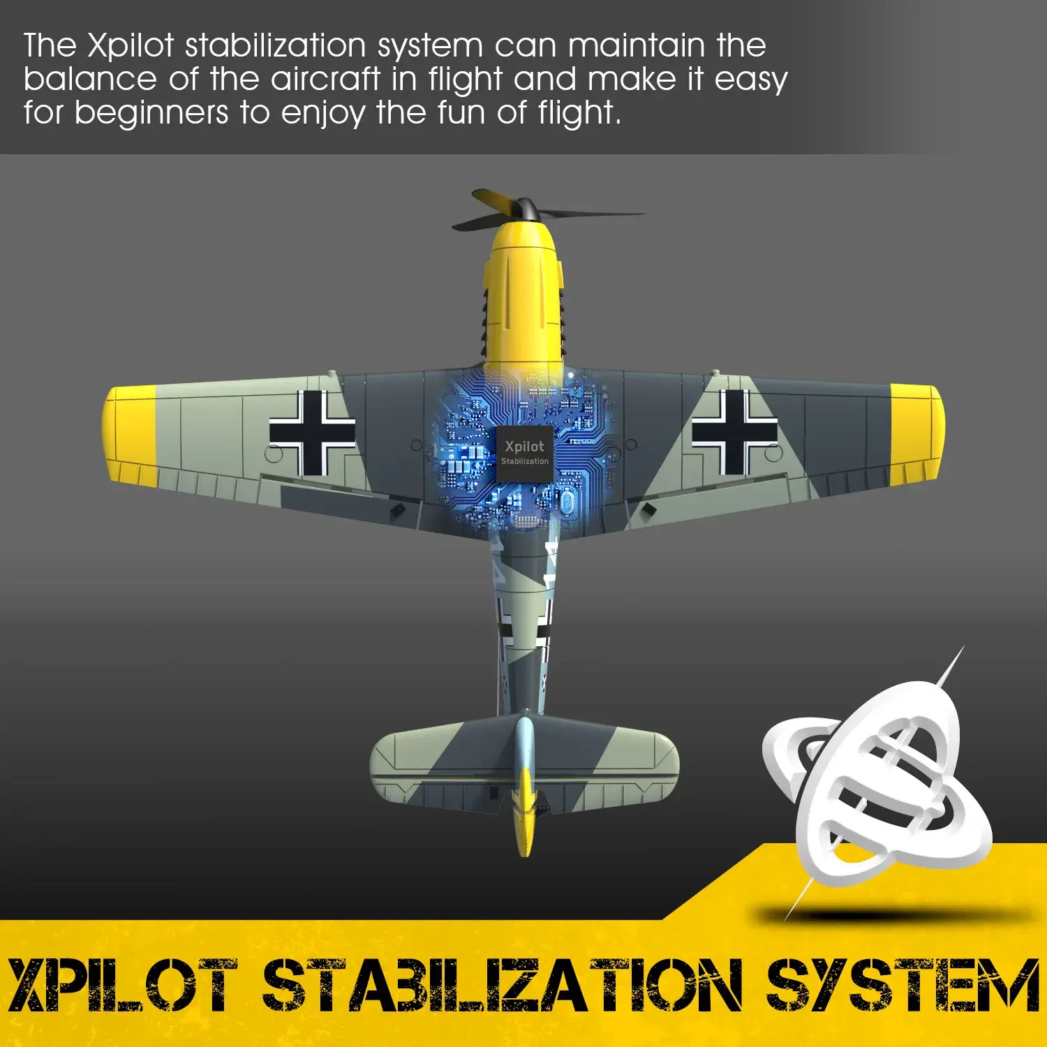 Fern gesteuertes Flugzeug bf109 Kämpfer Starr flügel Flugzeug Modell Fernbedien