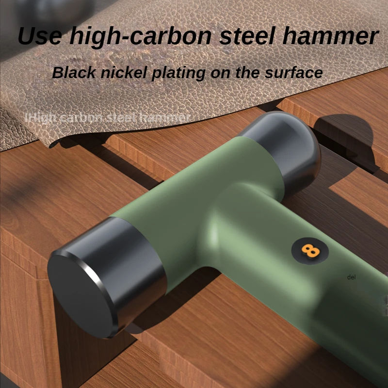 Thumbnail: Deli High Carbon Stahl Hammer TPR rutsch fester Griff Holz bearbeitung Installa