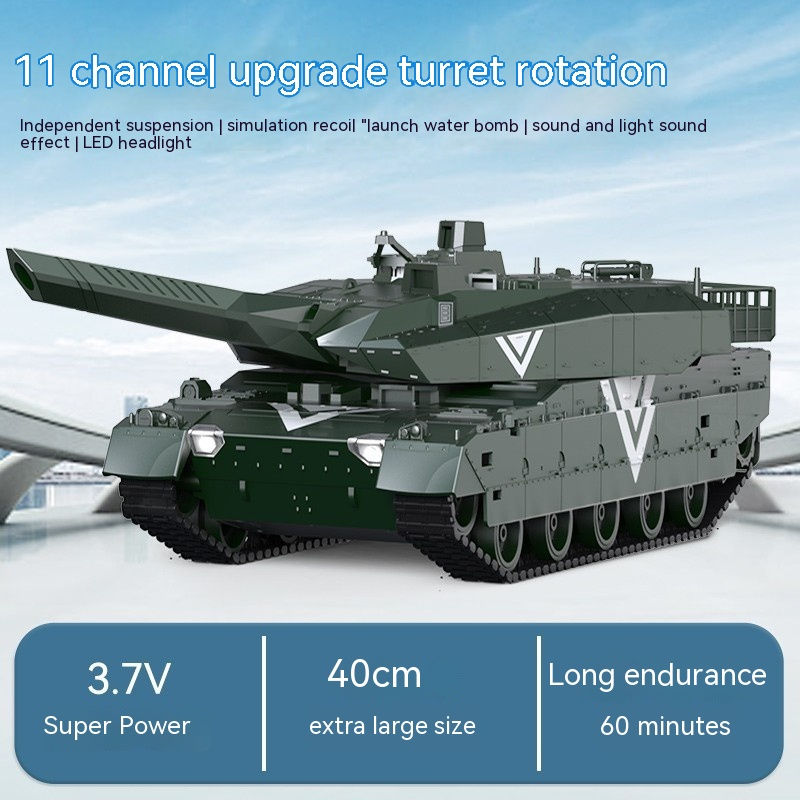 Miniaturbild: Rc panzer militärischer krieg schlacht vereinigte staaten m1 leopard 2 fern ges