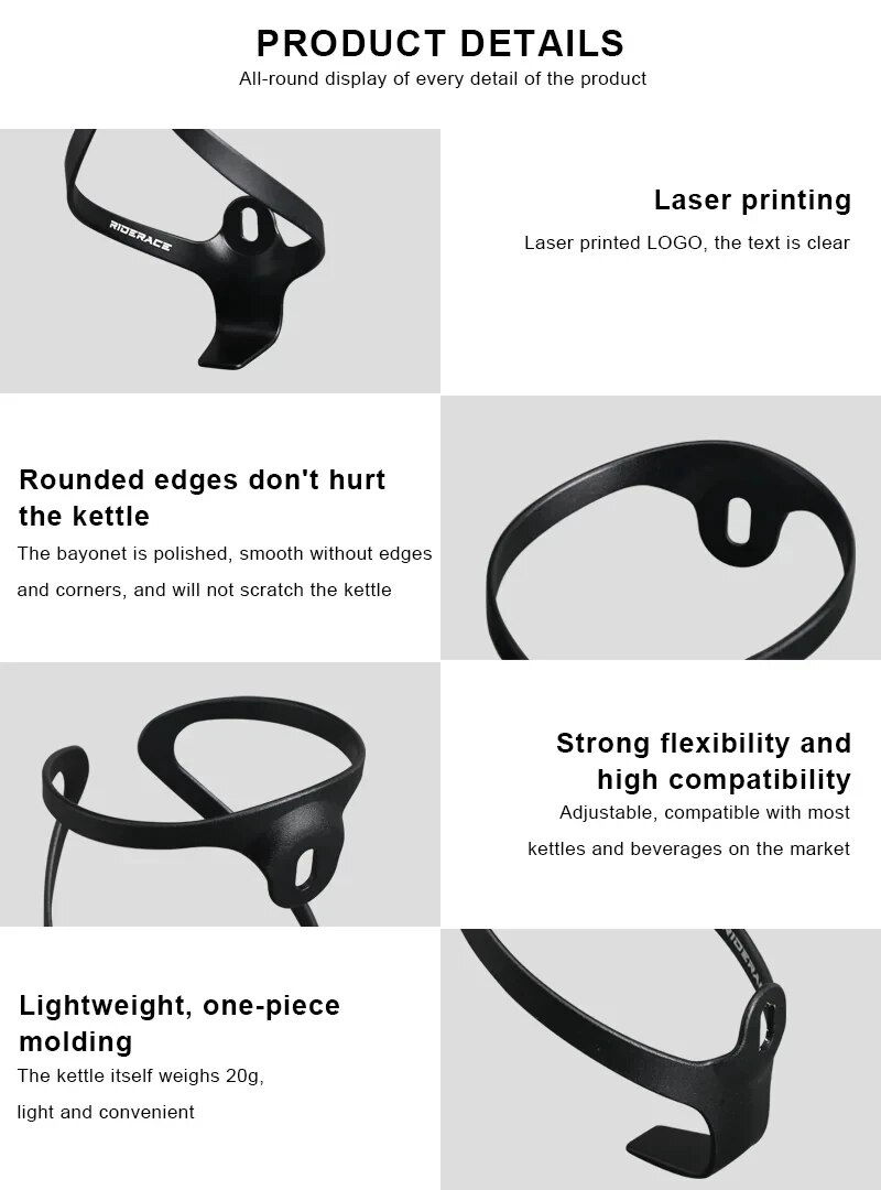 Thumbnail: Rider ace Fahrrad flaschen halter ultraleichte Aluminium legierung MTB Mountain