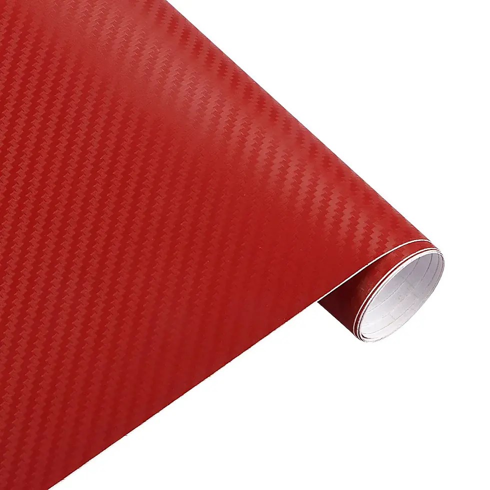 Thumbnail: 30x127cm 3D Carbon Fiber Vinyl Film Car Stickers Waterproof DIY Styling Wrap