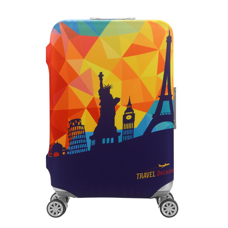 Thumbnail: Gepäck Abdeckung Elastische Reise Trolley Koffer Schutzhülle Gepäck Abdeckung C
