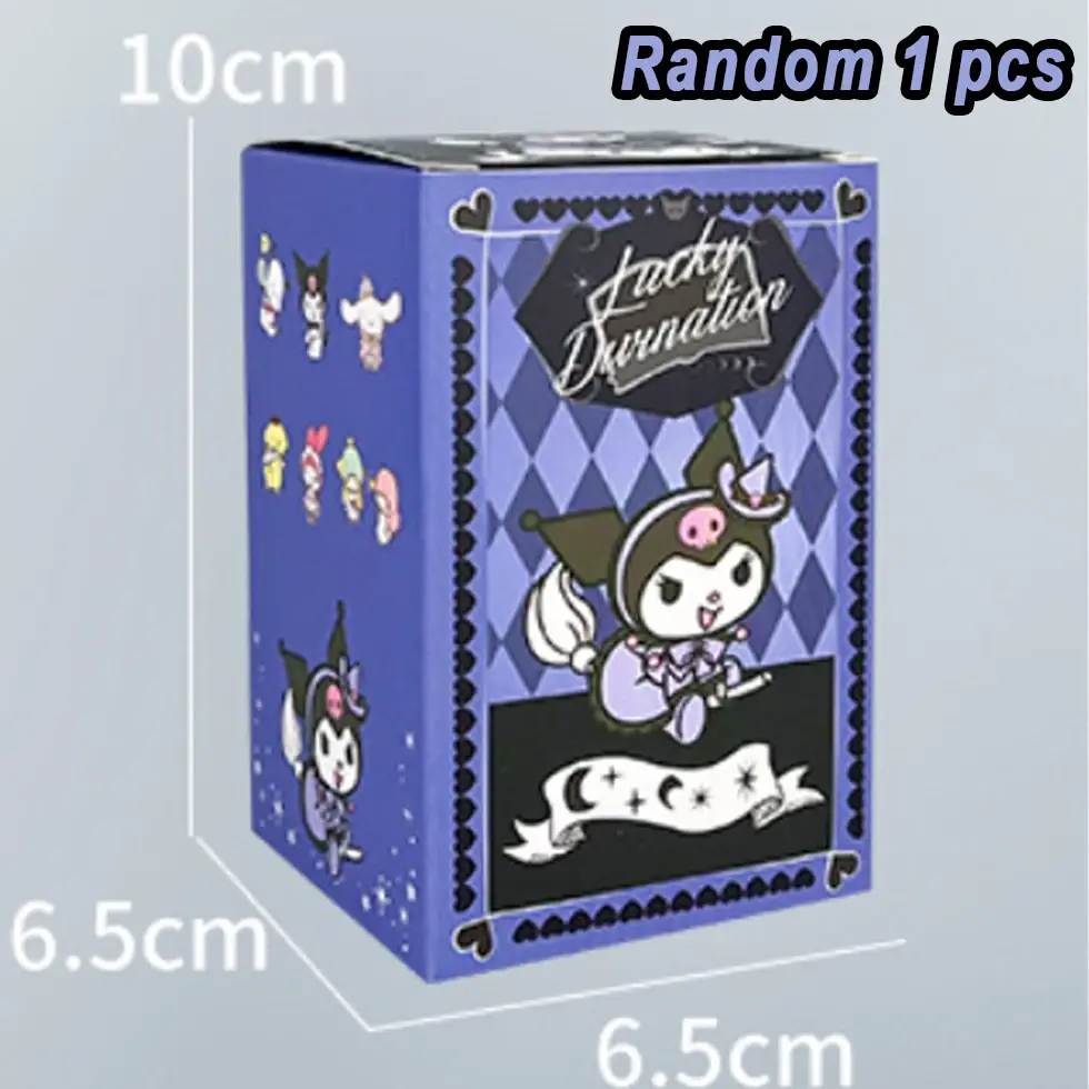 Thumbnail: Sanrio Kuromi Blind Box Trick or Treat Cute Series Miniature Scene Birthday Chr