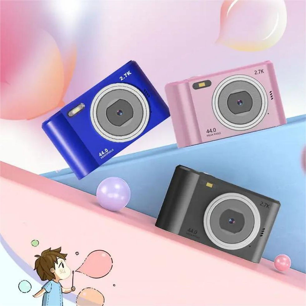Thumbnail: Digital kamera Autofokus kamera für Kinder Camcorder mit 8x Zoom Kompakt kamera