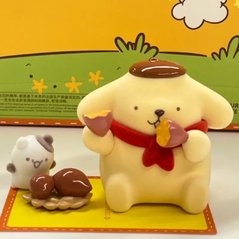 Miniaturbild: MINISO Sanrio Pompompurin Childhood Four Seasons Series Blind Box Model Ornamen