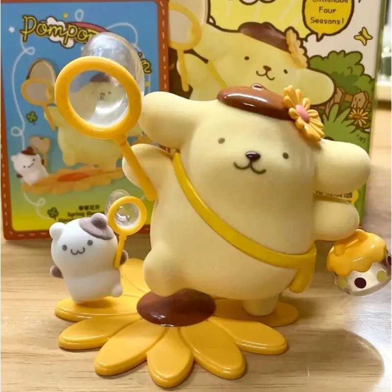 Miniaturbild: MINISO Sanrio Pompompurin Childhood Four Seasons Series Blind Box Model Ornamen