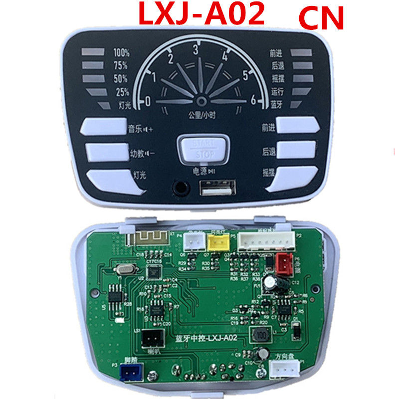 Miniaturbild: 12V 24V 301 302 303 JR1927M 2.4G Bluetooth Multifunctional Central Control Pane