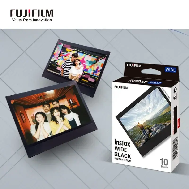 Thumbnail: Genuine Fujifilm Instax Wide Film Paper White Edge Paper for Fuji Instant Camer
