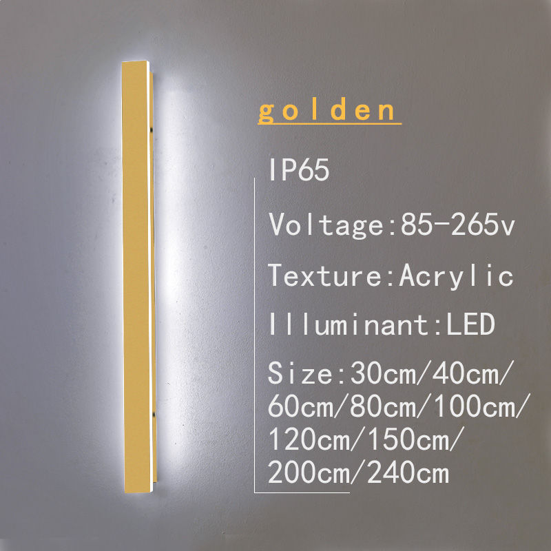 Miniaturbild: Lange wand leuchte außen beleuchtung wasserdicht ip65led garten land villa balk