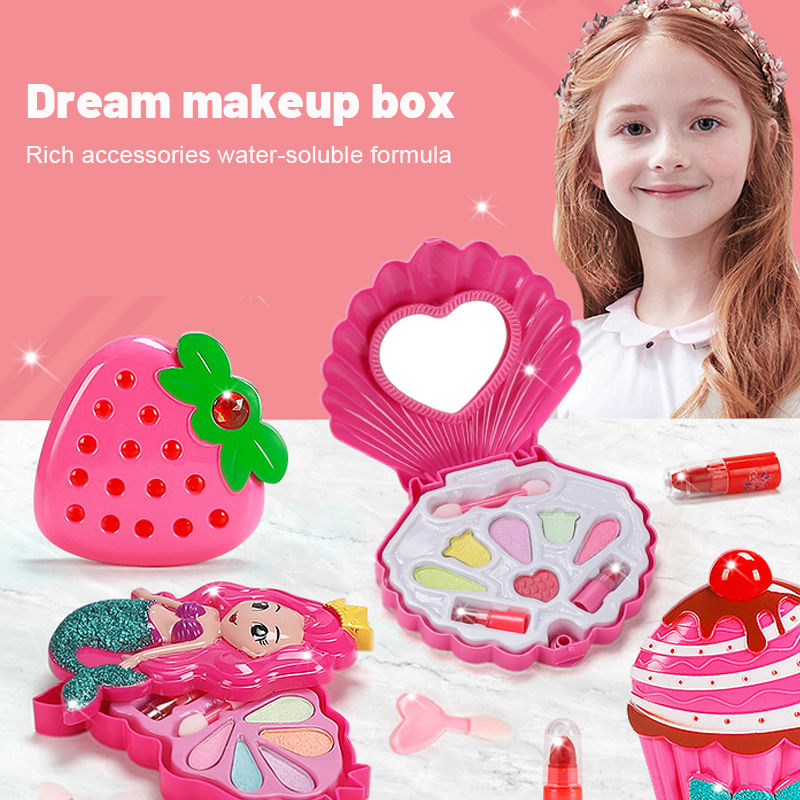 Thumbnail: Simulation Mädchen Pretend Prinzessin Make-Up Spielzeug Spielen Haus kinder Kos