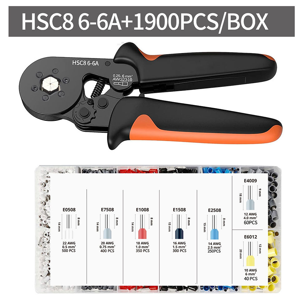 Miniaturbild: Crimp zange Kit Rohr klemme hsc8 6-4a Crimp draht Mini Ferrule Crimper Handwerk