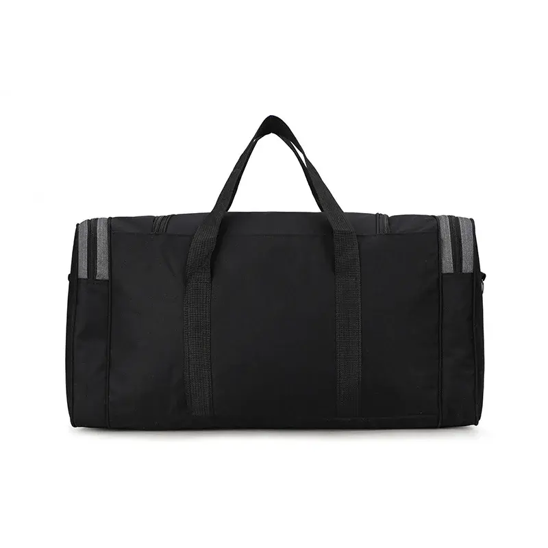 Thumbnail: Wasserdichte gewachste Leinwand Leder Männer Reisetasche Handgepäck tasche trag
