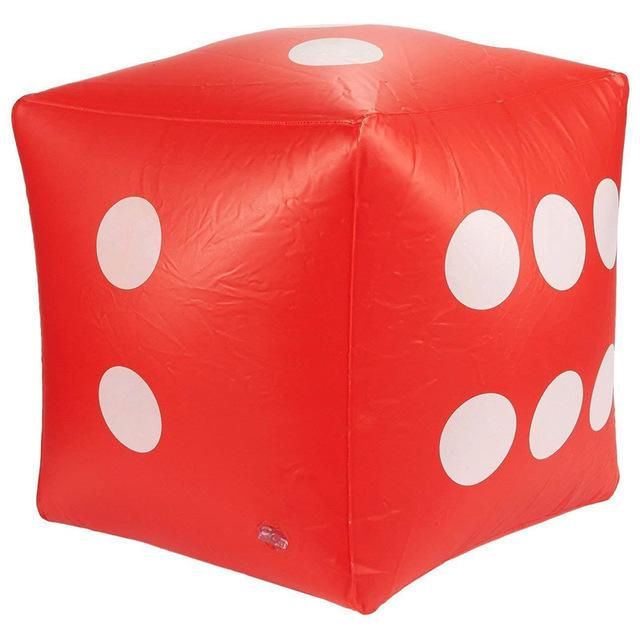 Thumbnail: 1/2PCS 30cm Giant Inflatable Dice Beach Garden Party Group Game Tool Outdoor Ch
