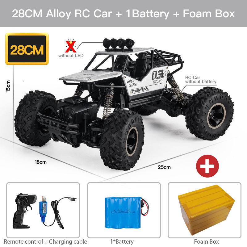 Thumbnail: Zwn 1:12 / 1:16 4wd rc Auto mit LED-Lichtern 2,4g Funk fernbedienung Autos Bugg