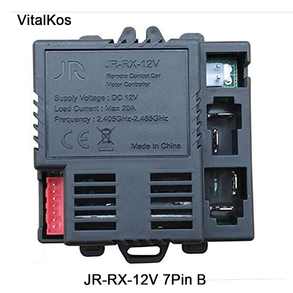 Thumbnail: JR1630RX 12V / JR-RX-12V Remote Control and Receiver (Optional) Of Children's E