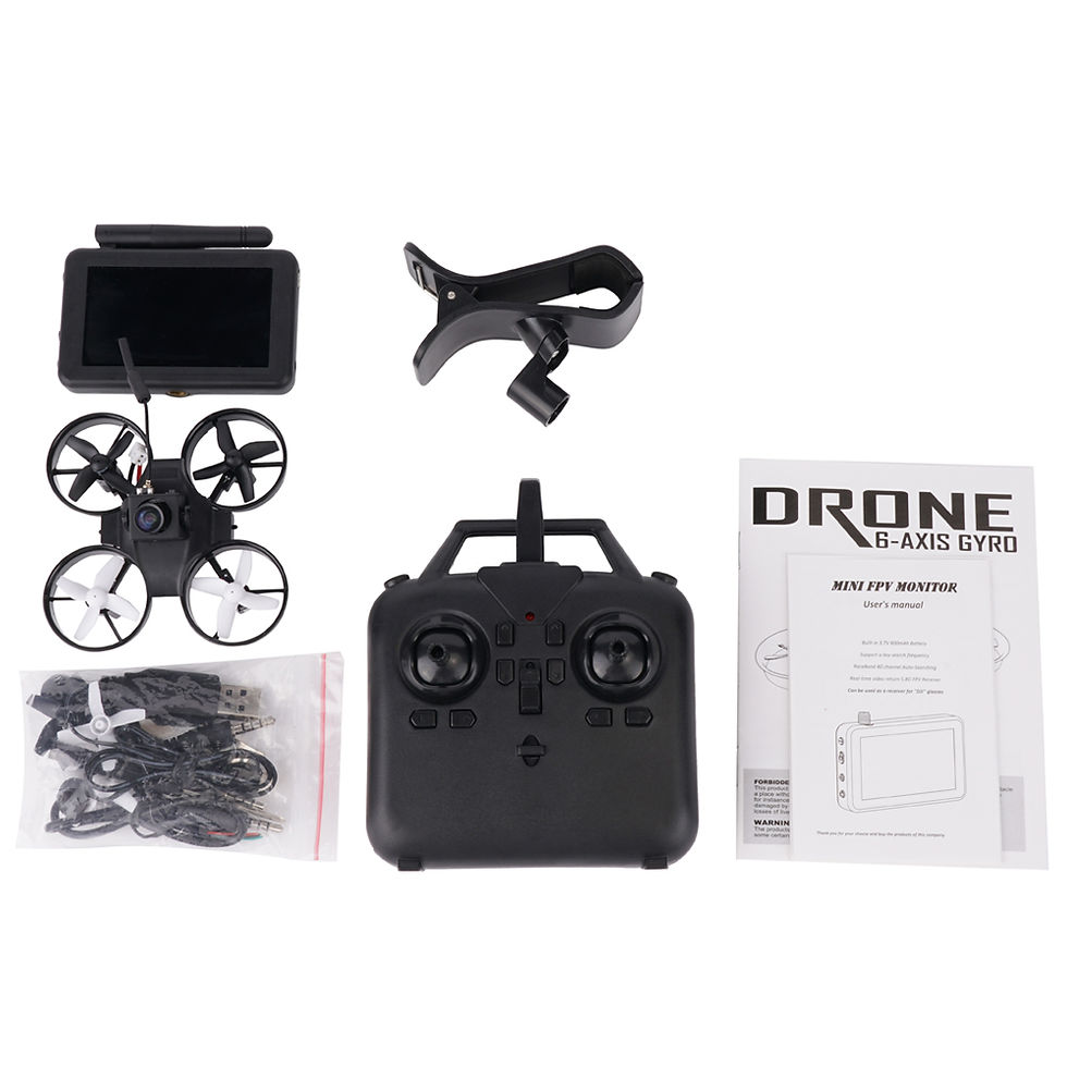 Thumbnail: RC Micro Fpv Racing Quadcopter 5,8 GHz 4-Kanal 6-Achsen 800tvl Kamera 3 Zoll Au