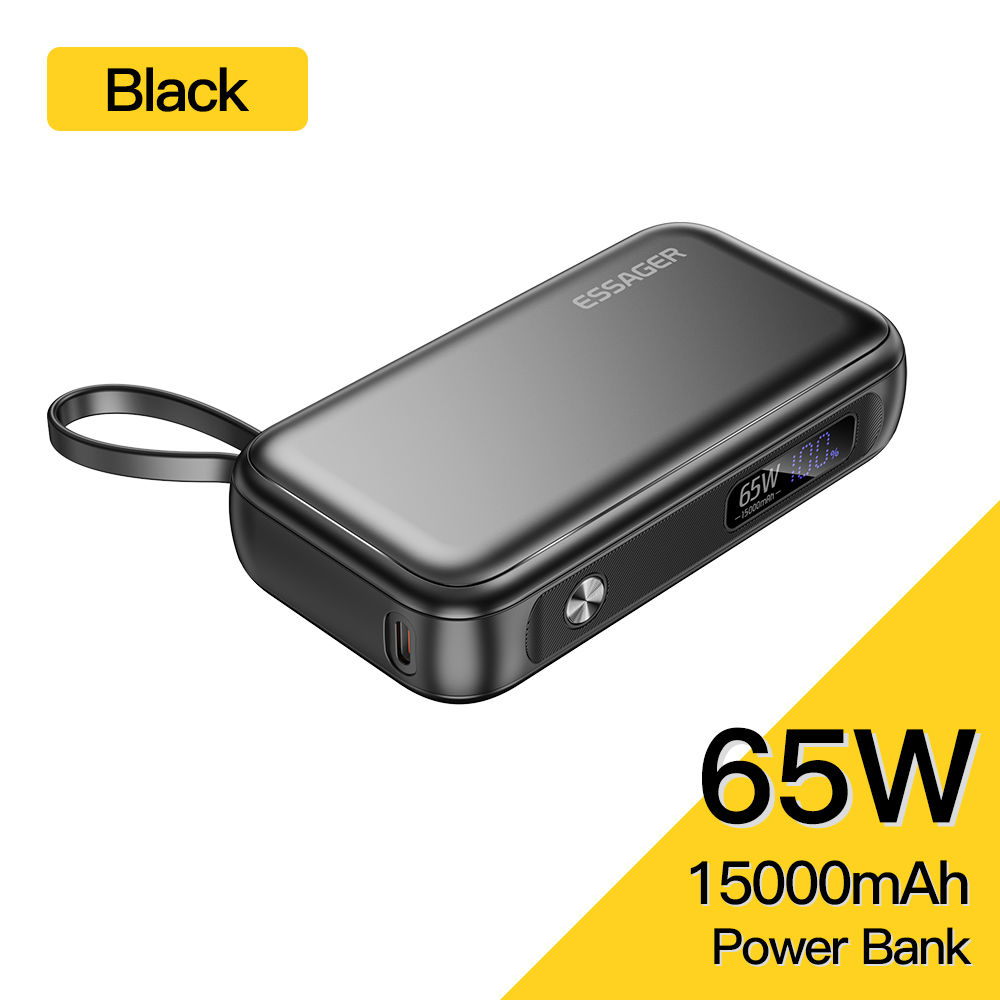 Essager 15000mAh Power Bank with USB C Cable