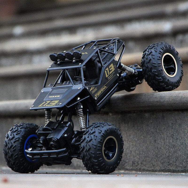 Thumbnail: 1:16 4WD RC Auto mit LED-Lichtern Radio Fernbedienung Autos Buggy Offroad-Steue