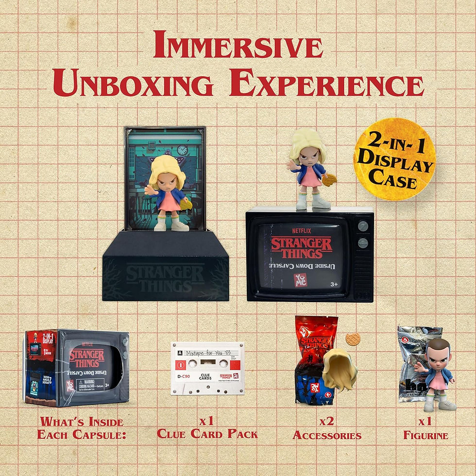 Thumbnail: Strange Things on Netflix Surprise Inverted Capsule Blind Box Action Picture Co