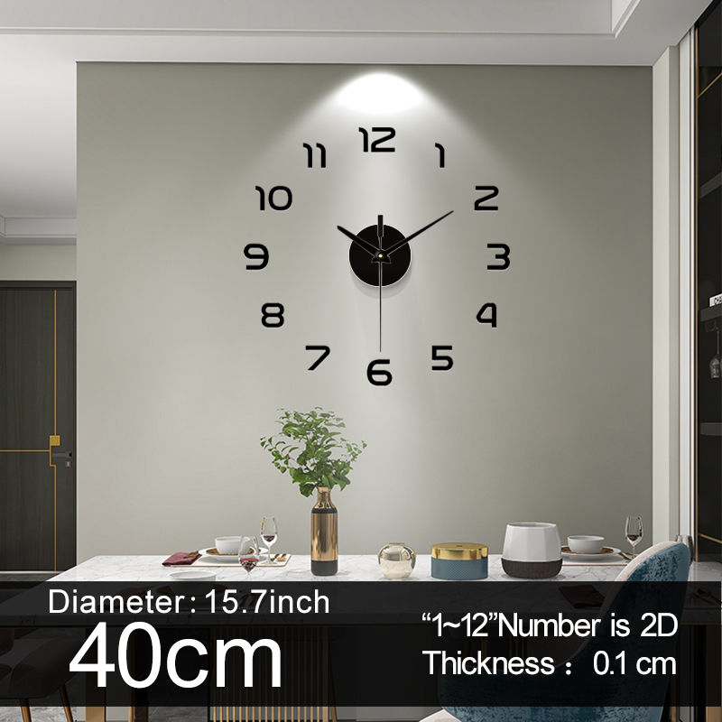 Thumbnail: Large 3D DIY Wall Clock