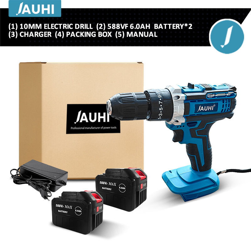 Thumbnail: Jauhi 21v mini schnur loser bohrer elektrischer schrauben dreher 20 3 drehmomen