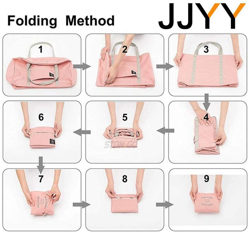 Thumbnail: Jjyy faltbare Gepäck aufbewahrung taschen-Reisekoffer beutel, Handtasche und Um