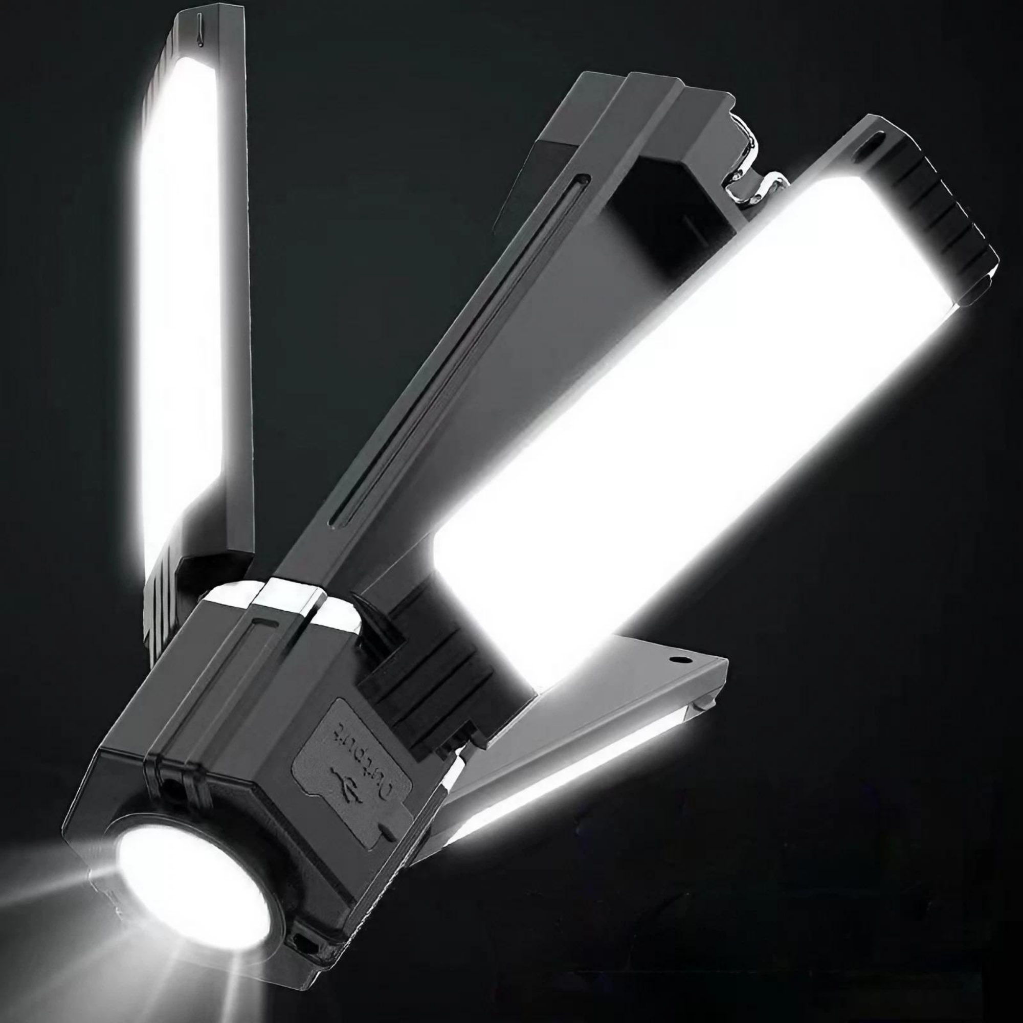 Faltbare USB wiederauf ladbare Zelt Camping Licht 4000mah Reise laternen Outdoo