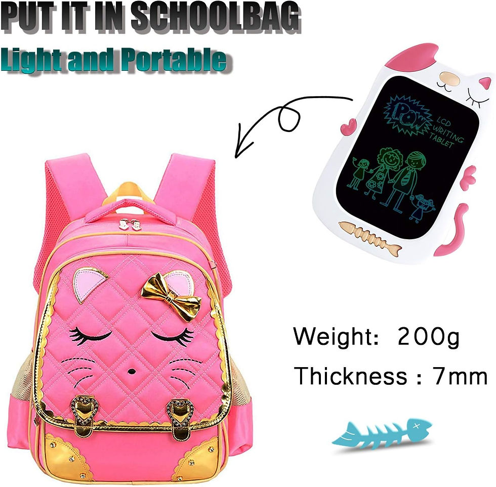 Thumbnail: GJZZ Drawing Doodle Board Toys for 3 4 5 6 7 Year Old Girls Boys Gifts, LCD Wri